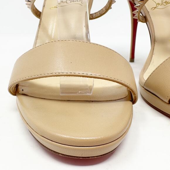 Christian Louboutin Choca Lux 120 Heels 37 - Picture 6 of 13